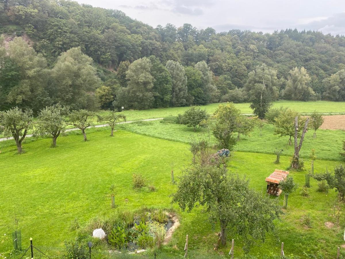 Kleine-Radoase, Ruhiges Oekologisch Renoviertes Doppelzimmer Weilburg Dış mekan fotoğraf